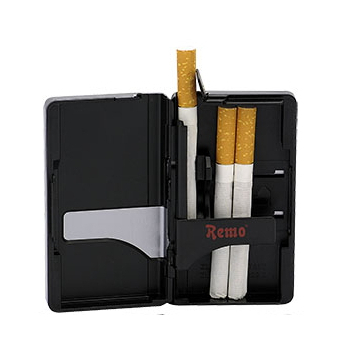 Papierośnica automatyczna czarna do papierosów