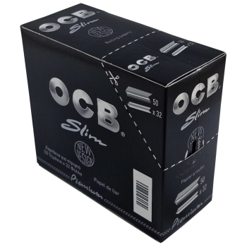 Pakiet 50 szt. Bibułek OCB Slim Premium