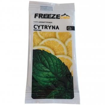 Karta aromatyzująca Freeze Lemon Cytrynowa