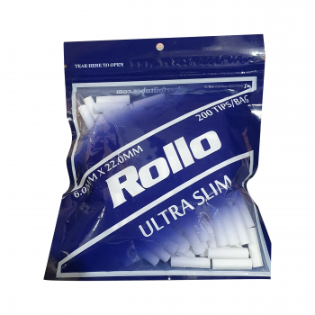 Filtry Rollo Slim Long 200 szt. Długie Papierosowe
