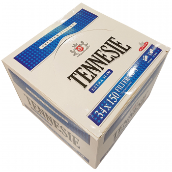 34 x Filtry Tennesie Extra Slim 5,3 mm 150 szt. opakowanie
