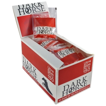 34 x Filtry papierosowe Dark Horse Ultra Slim 150 szt