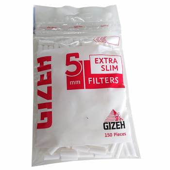 Filtry Gizeh Extra Slim 5 mm 150 sztuk