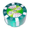Grinder Poker Zielony do tytoniu zdjęcie 1