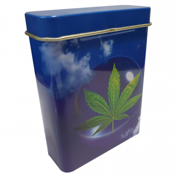 Metalowe pudełko Marihuana na fajki