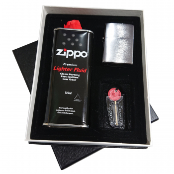 Zestaw Prezentowy Zapalniczka Zippo + Akcesoria