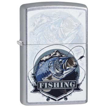 Zapalniczka Zippo Bass Fishing Design Benzynowa