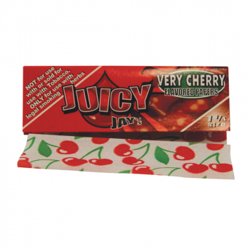 Juicy Jays 1 1/4 Very Cherry Bibuła wiśniowa do papierosów zdjęcie