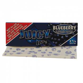 Juicy Jays 1 1/4 Blueberry Bibuła borówkowa do papierosów zdjęcie