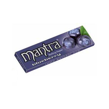 Bibułki Mantra Blueberry Borówka zdjęcie