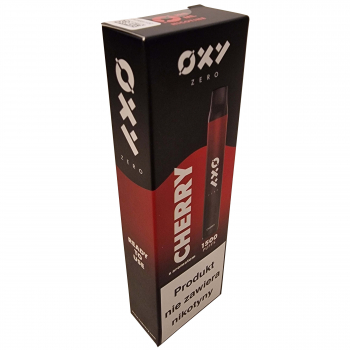 E-Inhalator OXY 1500 Puffs Wiśniowy Jednorazowy