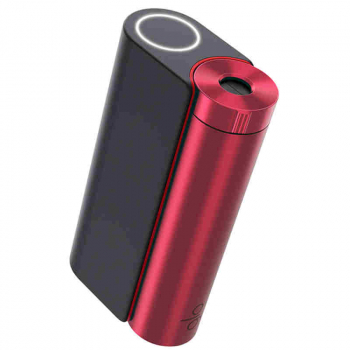 Glo Hyper X2 NHT Podgrzewacz Tytoniu na Wkłady Neo Black Red bokiem