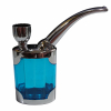 Kompaktowe bongo fajka wodna Mini lufka niebieskie